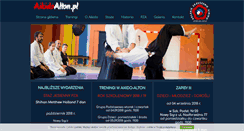 Desktop Screenshot of aikidoalton.pl